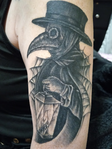 Explore corgi tattoo ideas, creative tattoo ideas in Buffalo, available at CowPok Piercing Tattoo Gallery