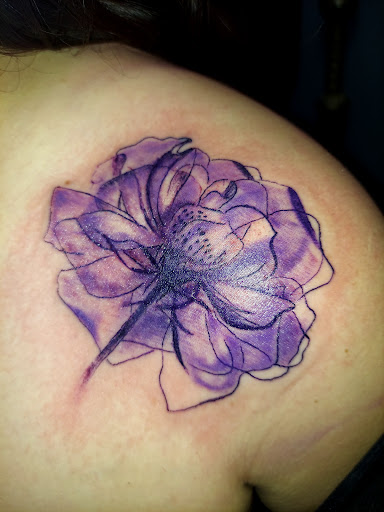 Explore angel forearm tattoo ideas, creative tattoo ideas in Odessa, available at Little Dragon Tattoos Studio