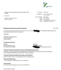 Menu du Cuxhavens Bratworscht Express à Cuxhaven