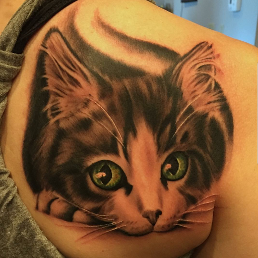 Explore simple motorcycle tattoo ideas, creative tattoo ideas in Bridgeport, available at Pike Street Studios Tattoo and Body Piercing