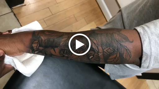 Explore inosuke tattoo ideas, creative tattoo ideas in Goose Creek, available at Red Kirin Tattoo