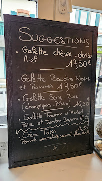 BCBG - Bon Cidre Bonne Galette à La Baule-Escoublac menu