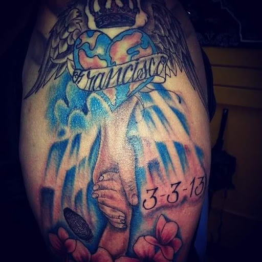 Explore colorado flag tattoo ideas, creative tattoo ideas in Los Angeles, available at South Central Tattoos