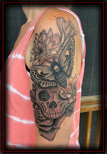 Explore athlete tattoo ideas, creative tattoo ideas in Columbus, available at Eternal Tattoo & Body Piercing - Columbus