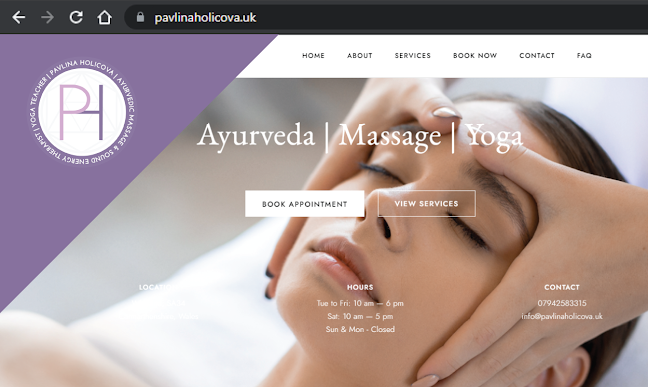 Reviews of Pavlina Holicova in Aberystwyth - Massage therapist