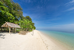 Foto von Pantai Sire mit lange, gerade küste