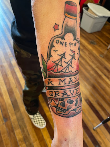 Explore muay thai tattoo ideas, creative tattoo ideas in Port Huron, available at All Rise Tattooing Company