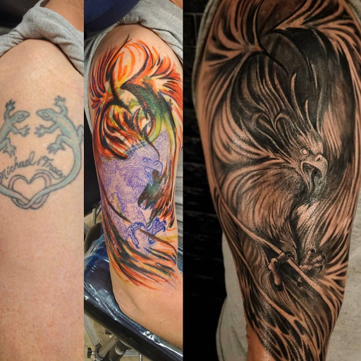 Explore lil peep tattoos ideas, creative tattoo ideas in Kenosha, available at Kenosha Tattoo Company