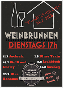 Menu du Arno's Straußwirtschaft & Winery Kieninger à Buggingen