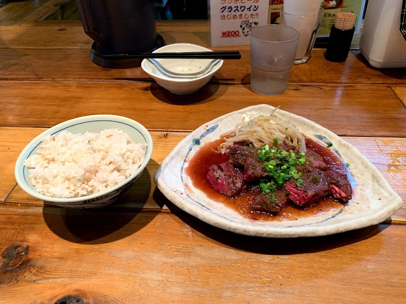 しずる 経堂 しずる@経堂 経堂で人気の肉料理店のチキンステーキを食べて大満足