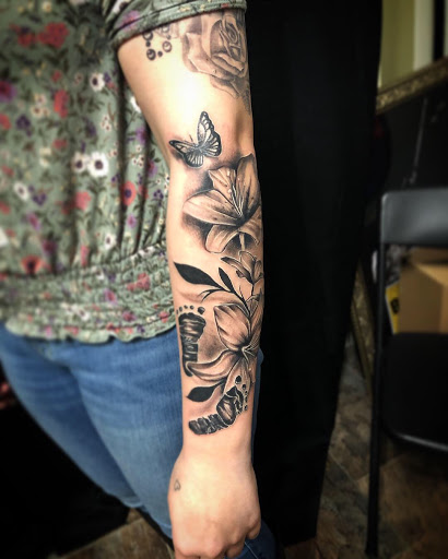Explore tattoo ideas for anniversary, creative tattoo ideas in Ilion, available at Karma ink tattoo & art studio