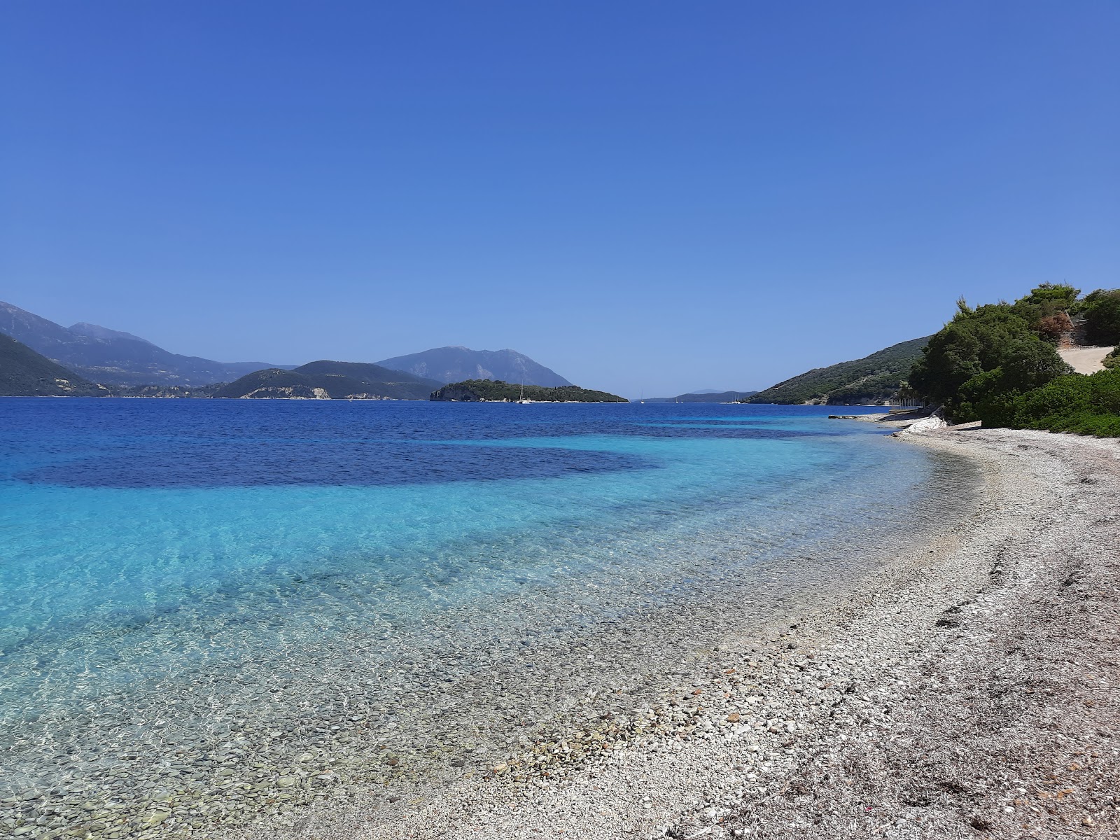 Photo de Agios Ioannis Beach avec un niveau de propreté de très propre