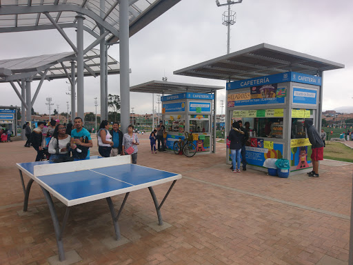 Parques con mesa de ping pong en Bogota