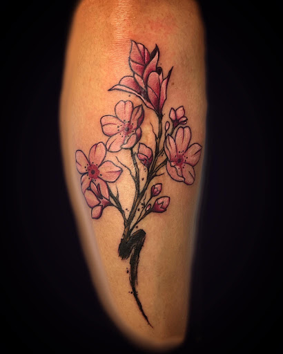 Explore compass tattoo ideas for guys, creative tattoo ideas in Erie, available at Code of Honor Tattoo