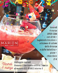 Bar Marion's Cafè à Costa Masnaga menu