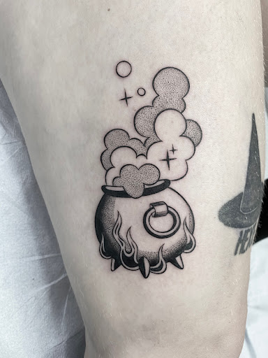 Explore cover up tattoo ideas for lower back, creative tattoo ideas in Portland, available at Ritual Arts