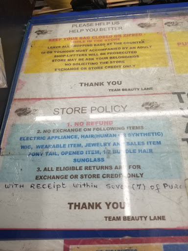 Beauty Supply Store «Beauty Lane», reviews and photos, 5303 Belair Rd, Baltimore, MD 21206, USA