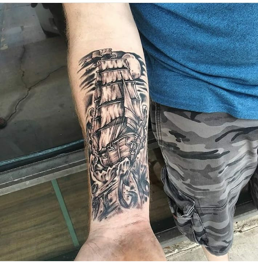 Explore tattoo ideas on side, creative tattoo ideas in Atlantic Beach, available at The Ink Chamber Tattoo Parlor