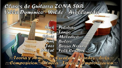Clases De Guitarra Zona Sur Villa Dominico Wilde Sarandí - Presenciales y Online