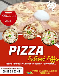 Photo n°3 de Patroné Pizza Paris 19ème à Paris ()
