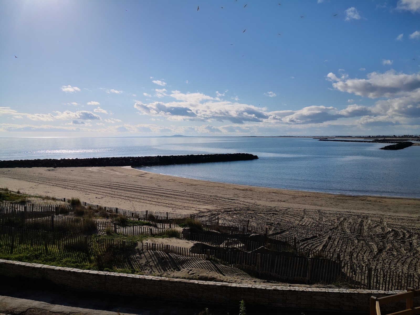Photo de Plage du Lazaret et le règlement