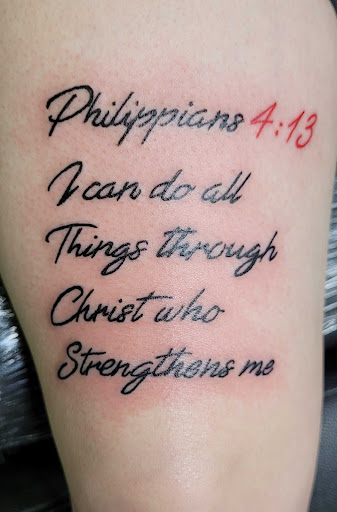 Explore infinity name tattoo ideas, creative tattoo ideas in Meridian, available at SK-Tattoo1