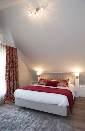 Lit Maison d'hôtes Coeur de village Alsace 67410 Rohrwiller