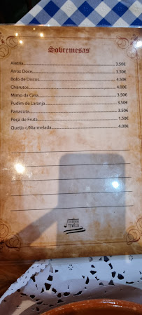 Tasquinha Ti'Mélia à Padrão menu