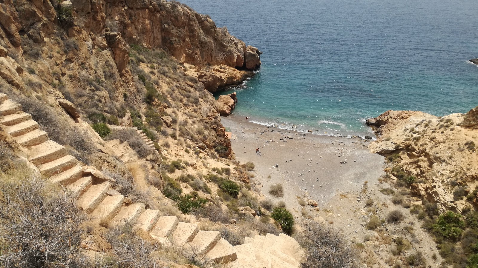 Photo of Cala del Bolete with partly clean level of cleanliness