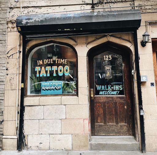 Explore tattoo ideas on foot, creative tattoo ideas in New York, available at In Due Time Tattoo