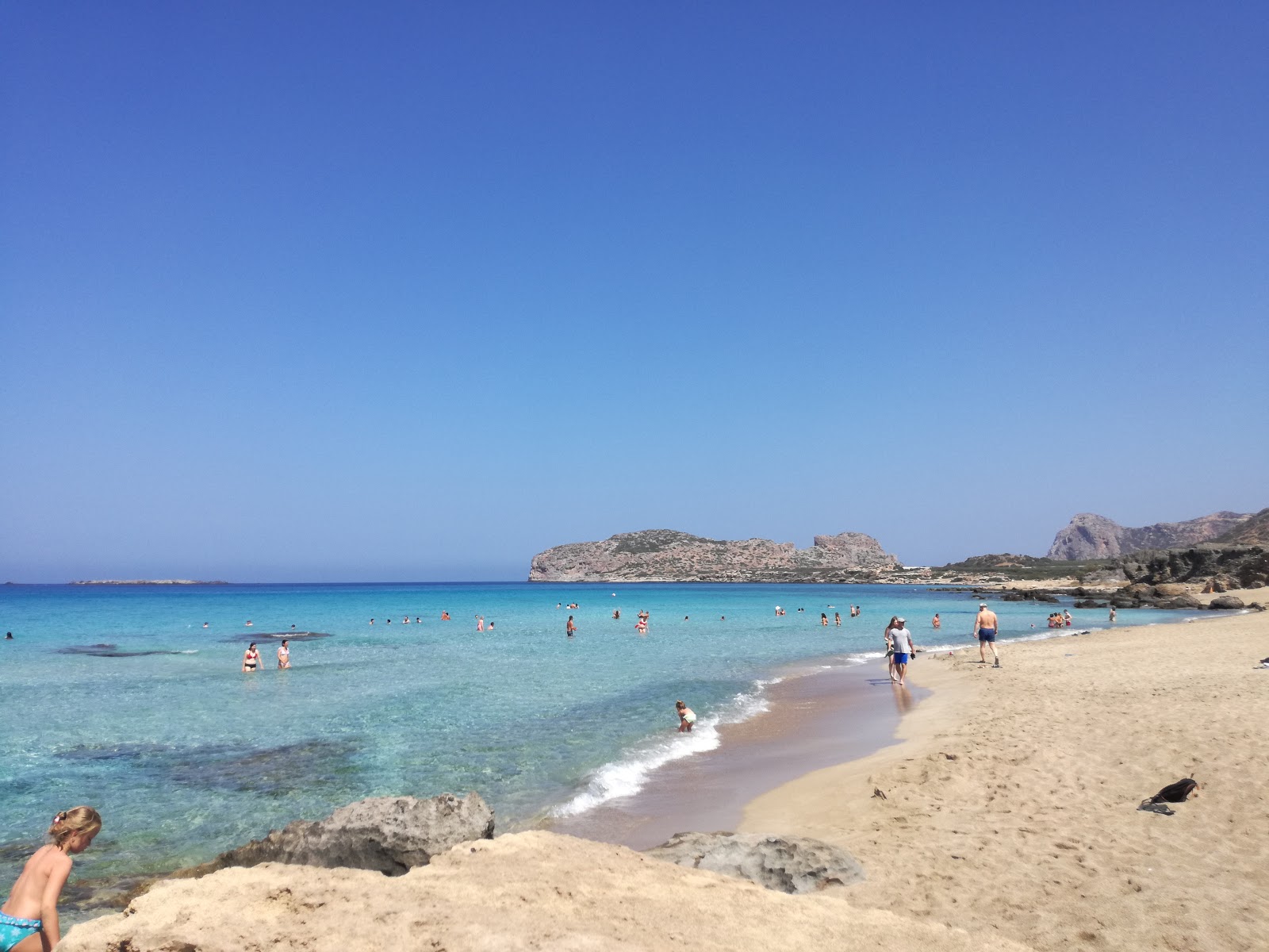 Foto de Praia de Falasarna Mikri localizado em área natural
