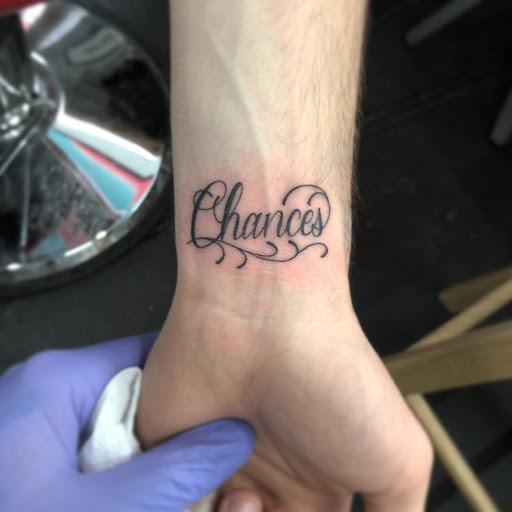 Explore bladder cancer tattoo ideas, creative tattoo ideas in Wichita, available at Wichita Tattoo