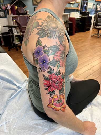 Explore tattoo back ideas, creative tattoo ideas in Stuart, available at Tiger Shark Tattoo Studio