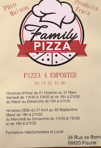 Photos du propriétaire du Pizzas à emporter Family Pizza à Fleurie - n°10