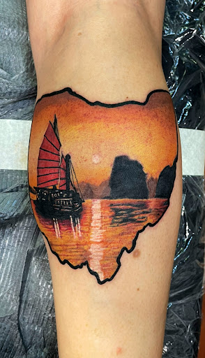 Find stars tattoo ideas for your next unique tattoo in Girard at Empress Tattoos FKA Treehouse Tattoo