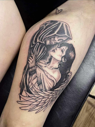 Explore hellraiser tattoo ideas, creative tattoo ideas in Fort Wayne, available at drieM World Tattoos & Art Gallery