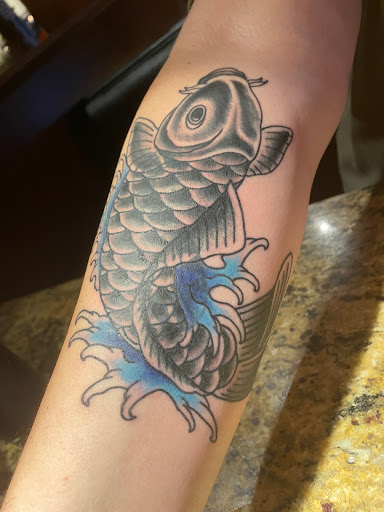 Explore back of the thigh tattoo ideas, creative tattoo ideas in Sevierville, available at Hudsons House Of Ink