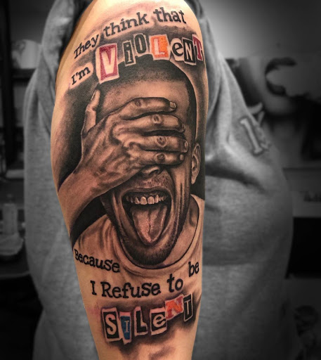Explore joshua tree tattoo ideas, creative tattoo ideas in Providence, available at Body Canvas PVD Custom TATTOO Shop