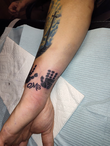 Explore half sleeve cover up tattoo ideas, creative tattoo ideas in Carbondale, available at MsCandyTattoo