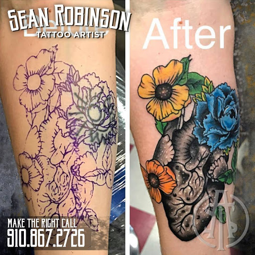 Explore 2x2 tattoo ideas, creative tattoo ideas in Fayetteville, available at American Tattoo Society of Fayetteville