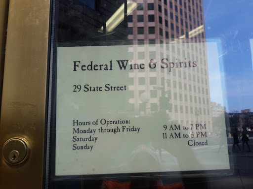 Liquor Store «Federal Wine & Spirits», reviews and photos, 29 State St, Boston, MA 02109, USA