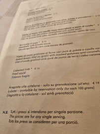 Trattoria Lo Romanì à Alghero menu