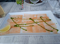 Carpaccio du Restaurant L'Abri Côtier à Mèze - n°12