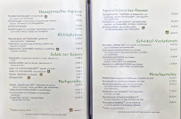 Menu du Alte Moorhütte à Neustadt am Rübenberge