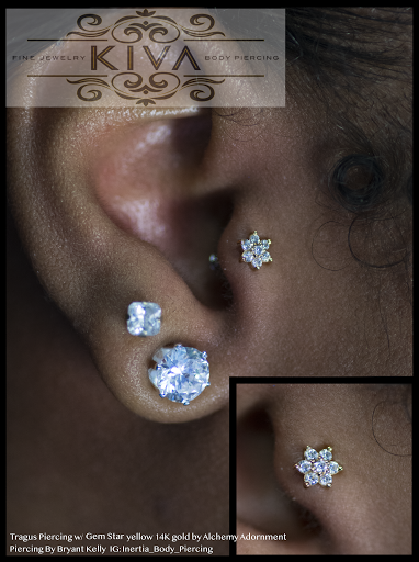Explore flag tattoo ideas, creative tattoo ideas in Virginia Beach, available at KIVA Fine Jewelry & Body Piercing