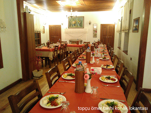 Topçuömer Konağı Tarihi Konak Lokantası