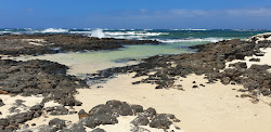 Foto von Playa La Barra mit eine gerade küstenlinie