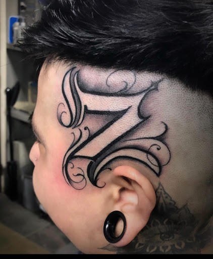 Explore greek tattoo ideas for men, creative tattoo ideas in Redlands, available at Inkfamous Arte Tattoo & Body piercing