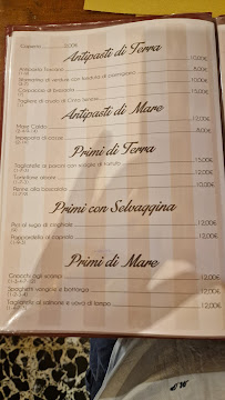 Menu du Pizzeria Trattoria Lamporecchio - Il Canniccio à Lamporecchio