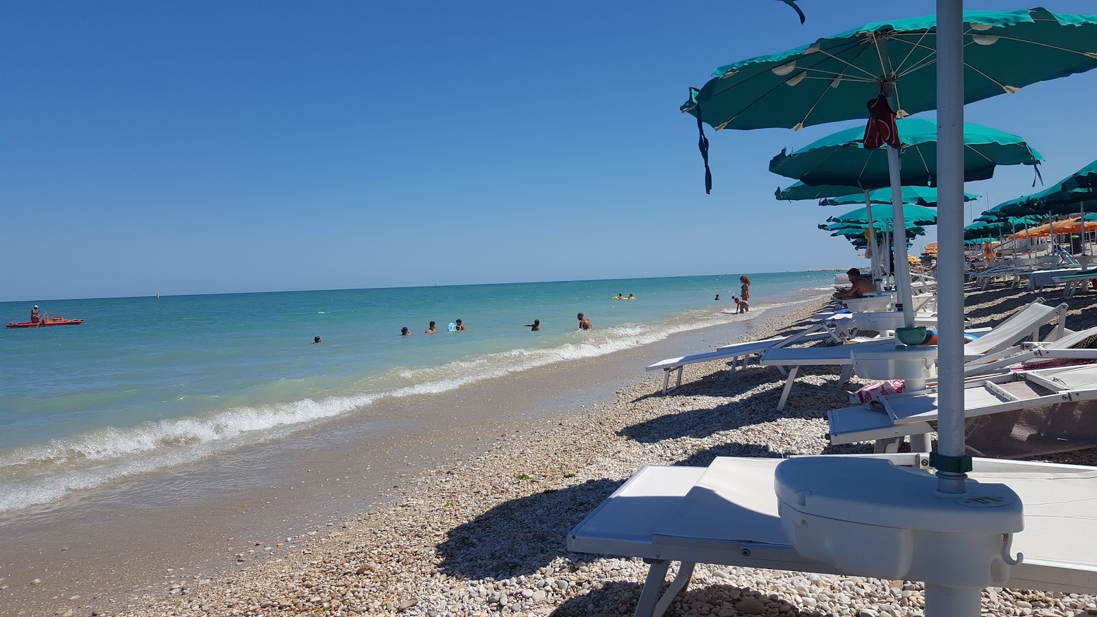 Foto de Porto Sant'Elpidio Beach y el asentamiento